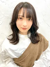 【癖毛解消💍】こだわりの前髪縮毛矯正+前髪カット❣️シャンプー・スタイリング込み【アイロン要らずで可愛くなれる♪】