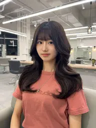 🇰🇷韓国風カット🇰🇷+艶カラー+🌟ULTOWA内部補習Tr🌟