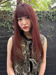 似合わせカットカラー