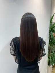 人気No.3.カット＋オーガニックカラー　（白髪染も含む）