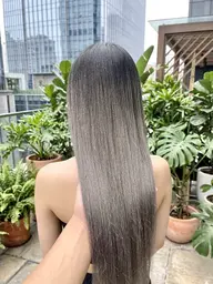 〔💎1度は試す価値あり💎サラサラヘアーに🌿〕ULTOWA髪質改善フルコース&1カラー&ナノスチームトリートメント