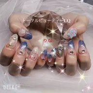 ハンドネイル長さ出し10本➕持ち込みデザイン15980円LINE公式かホットペッパーなら11980円キャンペーン中