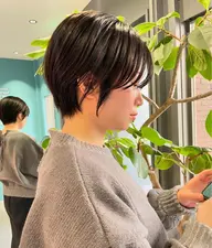 【🌟minimo特別価格🌟】🍋ショートカット+透明感カラー+オージュア5STEPトリートメント🍋