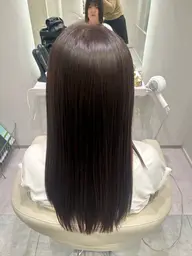 カット+カラー+プラチナプラン縮毛矯正+超濃度髪質改善トリートメント🦋