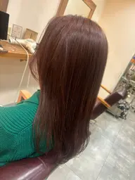 カット(5cm以上切らせて頂ける方)＋艶カラー