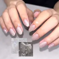 ⚠︎次回予約の方のみ【オフ無料】🎀ワンカラーorラメグラ💗☁️感想を投稿いただける方のみ☁️