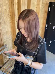 【平日限定🔥】フルカラー❤️‍🔥（ブリーチなし）➕韓国式水トリートメント付