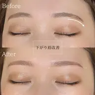 眉毛スタイリング✨［ワックス+間引き+メイク］