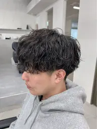 【大人気】カット＋波巻きパーマ￥12500→￥8500