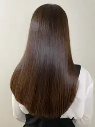 平日限定メニュー　カット＋縮毛矯正＋Aujua4ステップうる艶トリートメント