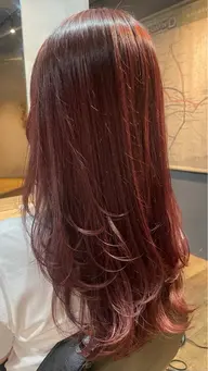 カット➕ブリーチ➕カラー➕酸熱トリートメント！