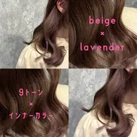 ☁️₊⁺Insta映え☁₊⁺カット+インナーカラー+ケアカラー