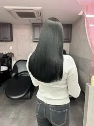 【🌻こだわった薬剤でカラー同時施術可能◎美髪フルコース🩵✨】カット&ヘアカラー&縮毛矯正&1STEPトリートメント