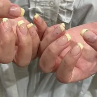 ベースカラー＋フレンチネイルコース🪞他店オフ/フィルイン対応🪄甘皮ケア付き🫧