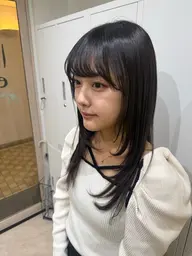 レイヤーカット・ナノバブルシャンプー✨