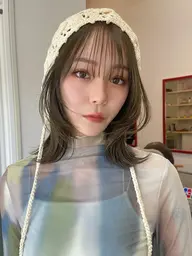 【悩んだらコレ！】💫カット＋ケアカラー＋2stepトリートメントで作る上質トレンド艶スタイル！💫