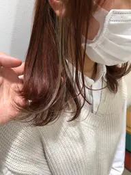 レディースカット✂️💕＋インナーカラー🧸💕＋オンカラー❄️