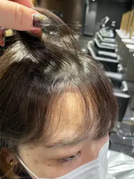 🎀割れない前髪に🎀前髪カット＋クロスパーマ🌸SNSで話題のメニューです！短時間で楽な前髪になれます！