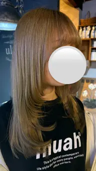 「女性限定」レイヤーカット