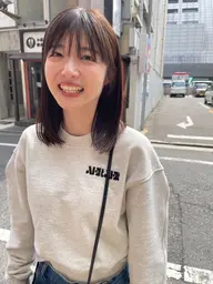 cut 前髪ストレート⭐️