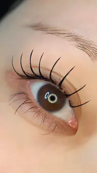 🤍持続力1.5倍！次世代LEDエクステ フラットラッシュ100本(オフ無料)