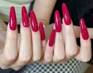 チップ長さ出しワンカラー🩷🩷ジェルオフ込み