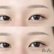 練習モデル　限定　まつ毛パーマ×眉毛スタイリングWAX セットメニュー