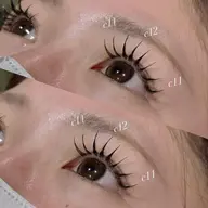 【👀マツエク👀】フラットラッシュ100〜120本(U26)オフなし