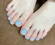 フット ワンカラーorラメグラ