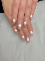 人気のマグネットネイルのワンカラーメニューです⭐︎