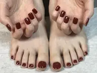 スピード&技術向上メニュー💜HAND&FOOT★ハンド&フットセット★ワンカラーorラメグラデーション