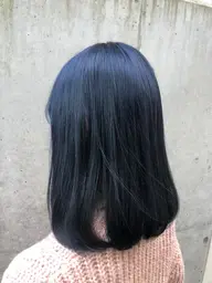 🌟【💙寒色カラー💎】 🌟ワンカラー🌸＋🌷スチームトリートメント🌟