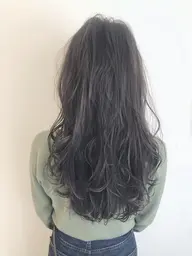 カット＋髪質改善カラー【高発色、色もちUPカラー】柔らかい指通りと弾力のある髪の毛へ