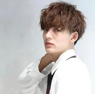 💎メンズデザインカット & 似合わせナチュラルパーマ💎