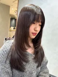 【気になるうねりに】カット＋前髪矯正 or部分矯正＋髪質別TR