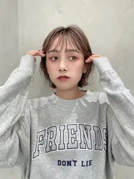 【🌱自然な仕上がりに🌱】柔らか前髪縮毛矯正➕小顔カット➕高保湿トリートメント💎