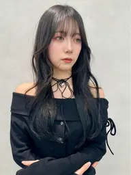 韓国ヘアカット+髪質改善カラー+トリートメント🇰🇷120分