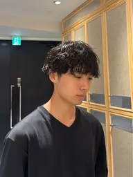 ▪️メンズ限定▪️【スパイラル・波巻き デザイン何でも🆗】カット＋パーマ🧑🏻‍🦱🌀垢抜けヘアに！