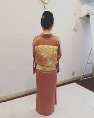 訪問着着付け(お太鼓)※当日予約不可