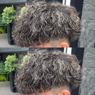 メンズ新規限定　カット×お好きなパーマ×ハイライト　17600円‼️