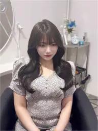 【🇰🇷韓国ヘア🇰🇷】レイヤーカット+カラー+髪質改善6STEPトリートメント