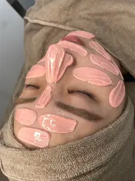 ・【韓国ワックス】全顔フェイシャルワックス脱毛✨クレンジングからほりつパック付き💆‍♀️