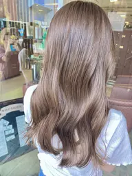 【圧倒的透明感】🫧ブリーチなしダブルカラー+補修トリートメント🫧