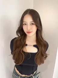 カット+ブリーチなしダブルカラー+トリートメント🎶