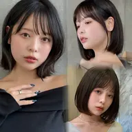 【❤️‍🔥当日予約限定❤️‍🔥】似合わせ相談カット✂️+🫧内部補修トリートメント付き🫧ボブ／レイヤー／韓国風