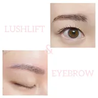ラッシュリフト&美眉スタイリング