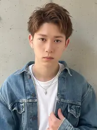 【19時半以降】メンズモデルカット+カラー👦🏻✂️(120分)