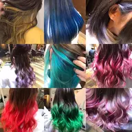 《他と被りたくない❣️》🌈派手髪🌈インナーカラー（ブリーチ込み）