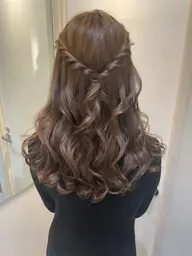 ○結婚式のお呼ばれヘア○パーティーヘアセット🧸💓