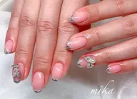 ガラスフレンチ(ストーン2個付き)